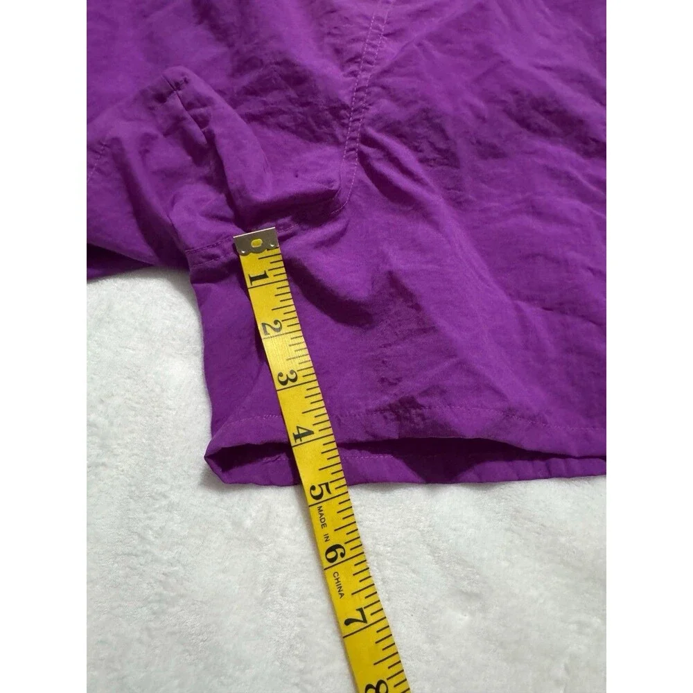 Vintage Le Coq Sportif Swim Trunks Adult XL Purple Swimsuit Shorts 1980s Logo